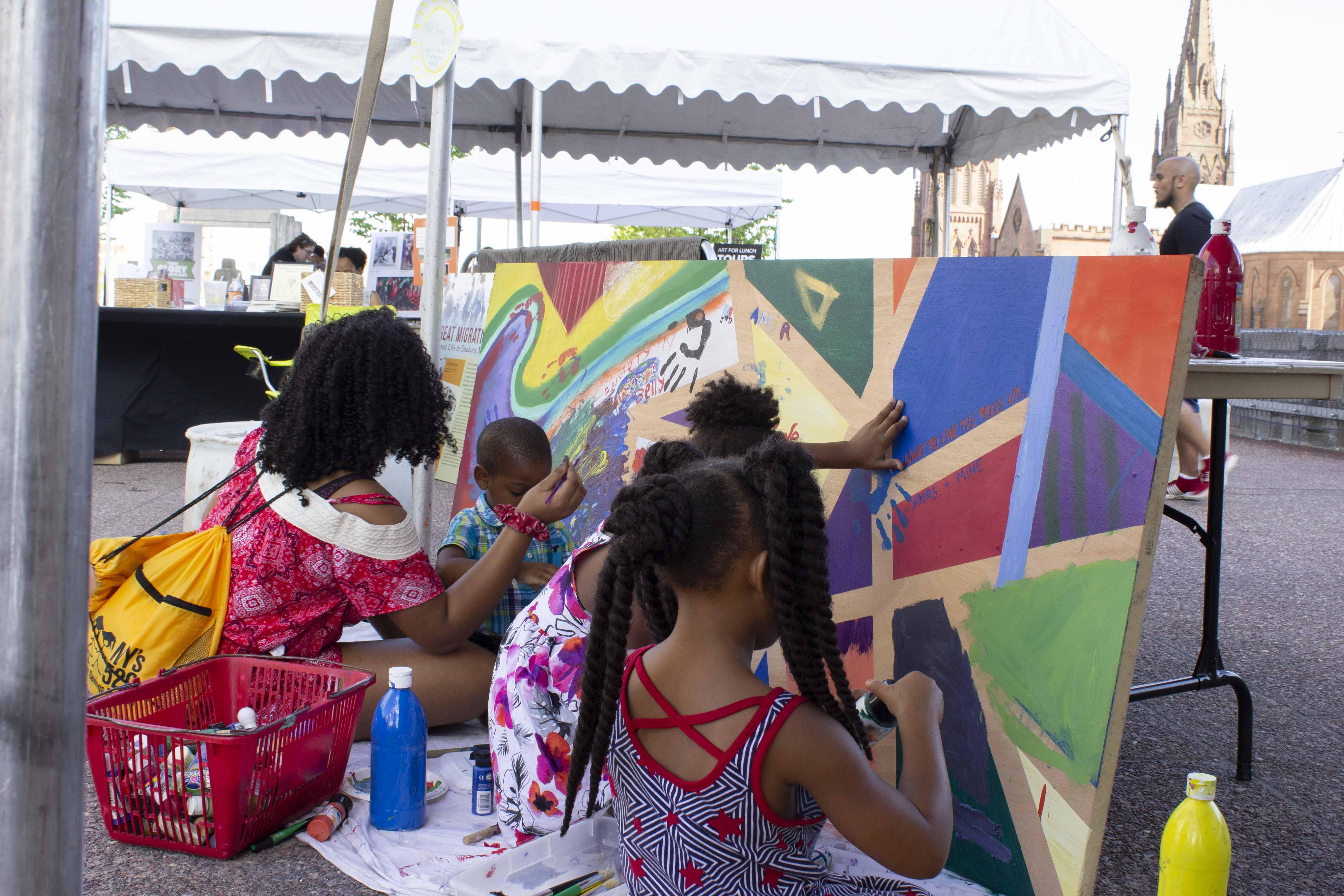 PopUp Exhibit 2018 Black Arts and Cultural Festival Albany Center